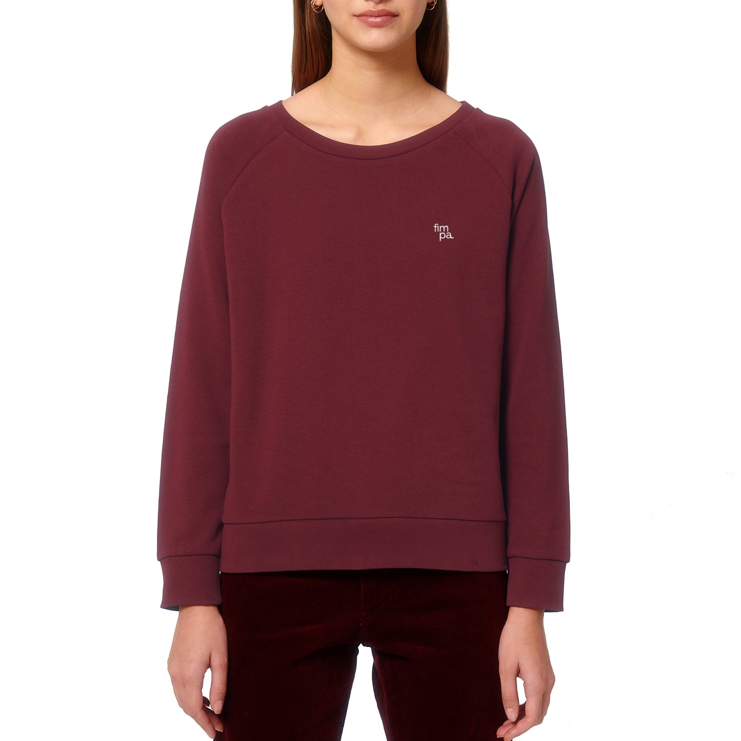 Damen Relaxed Fit Terry Sweatshirt fimpa-Stick