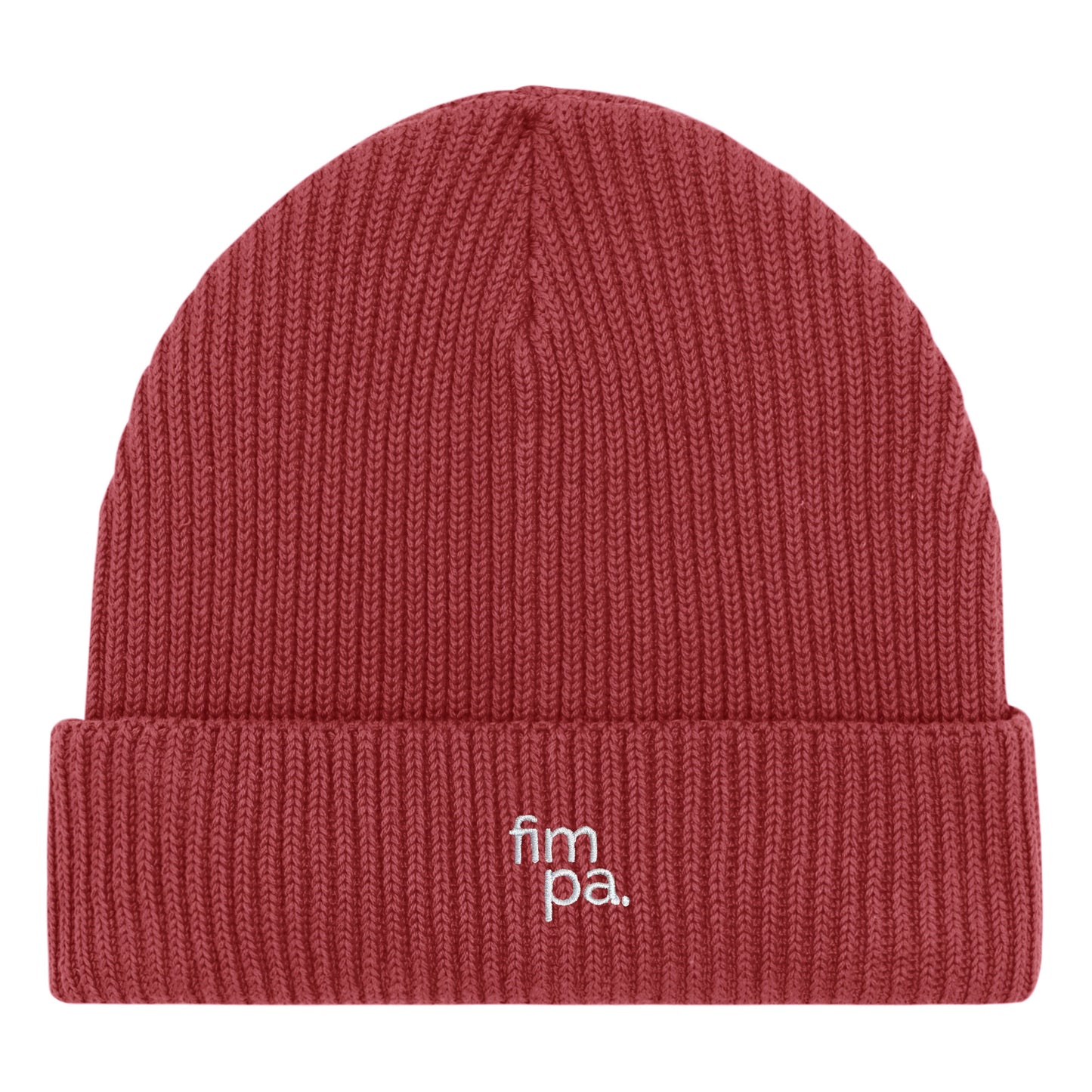 Unisex Fisherman-Beanie mit gesticktem fimpa-Logo