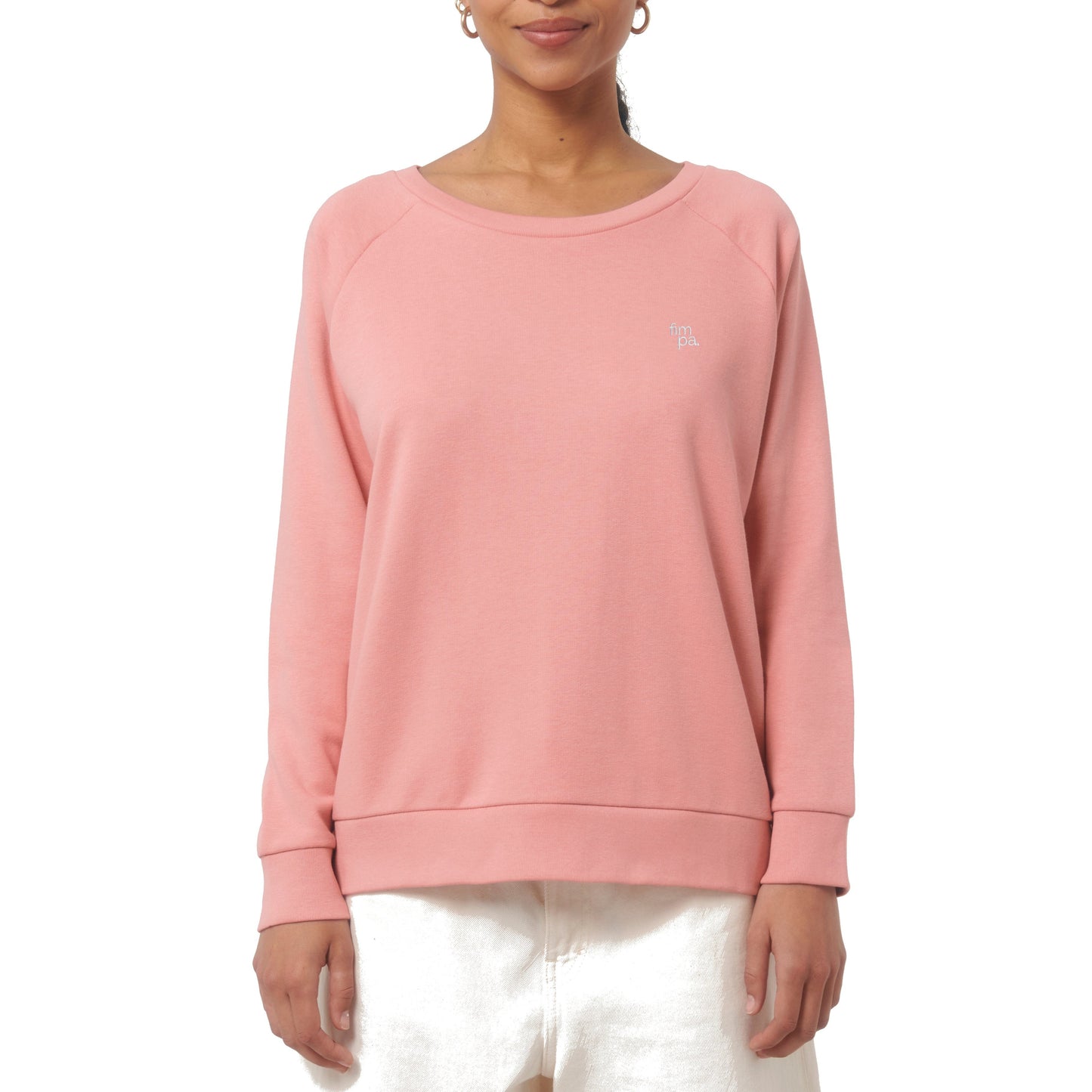 Damen Relaxed Fit Terry Sweatshirt fimpa-Stick