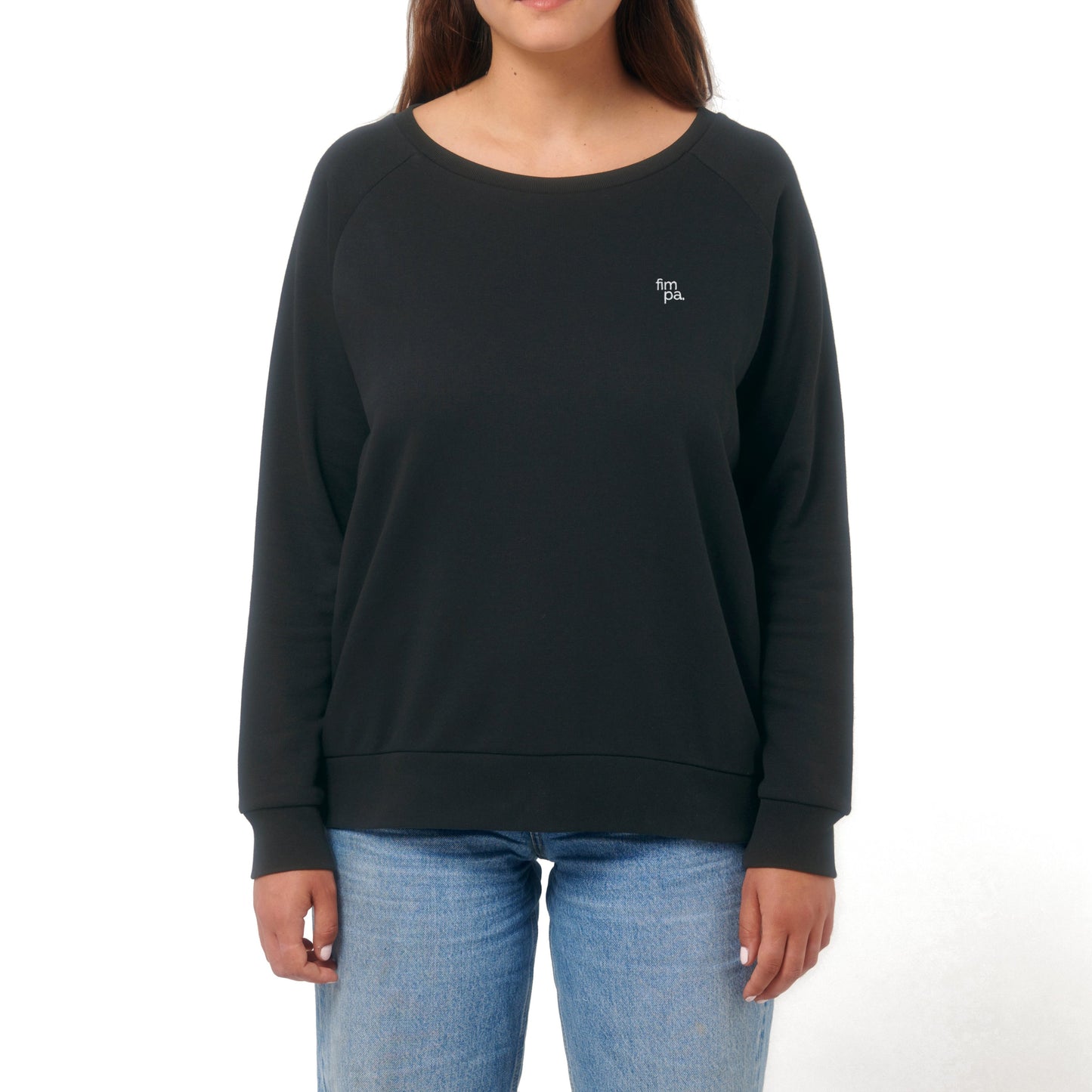 Damen Relaxed Fit Terry Sweatshirt fimpa-Stick