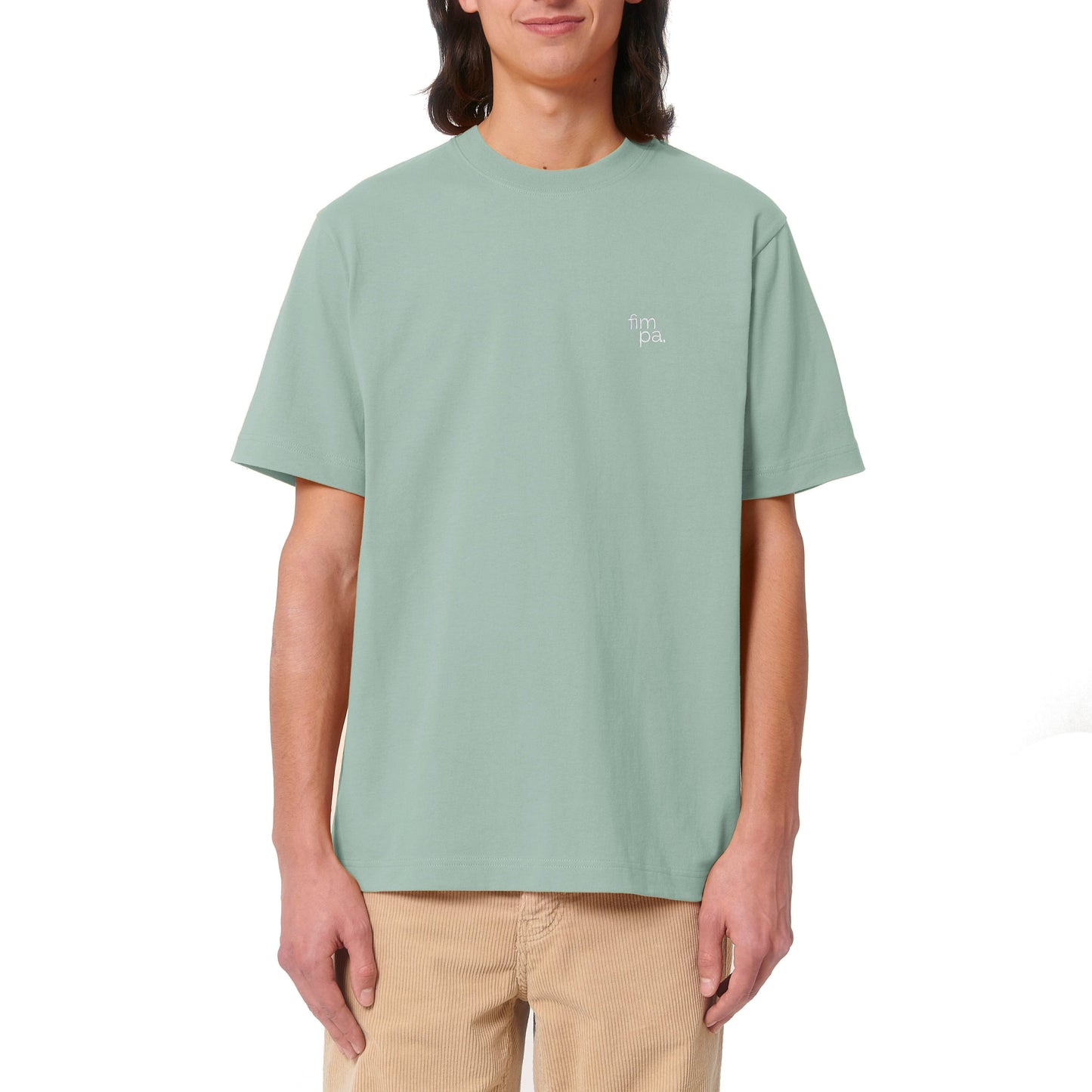 Heavyweight Relaxed Fit T-Shirt mit gesticktem fimpa-Logo