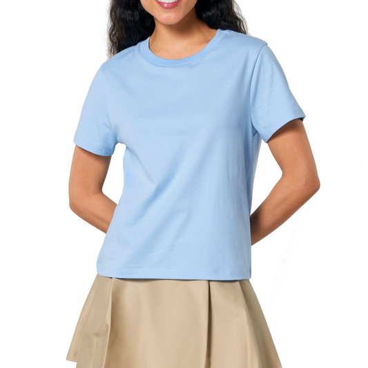 Damen T-Shirt Basic 100 % Bio-Baumwolle