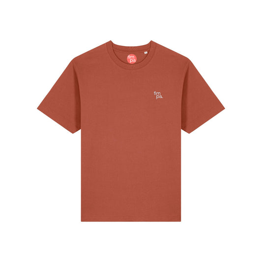 Heavyweight Relaxed Fit T-Shirt mit gesticktem fimpa-Logo