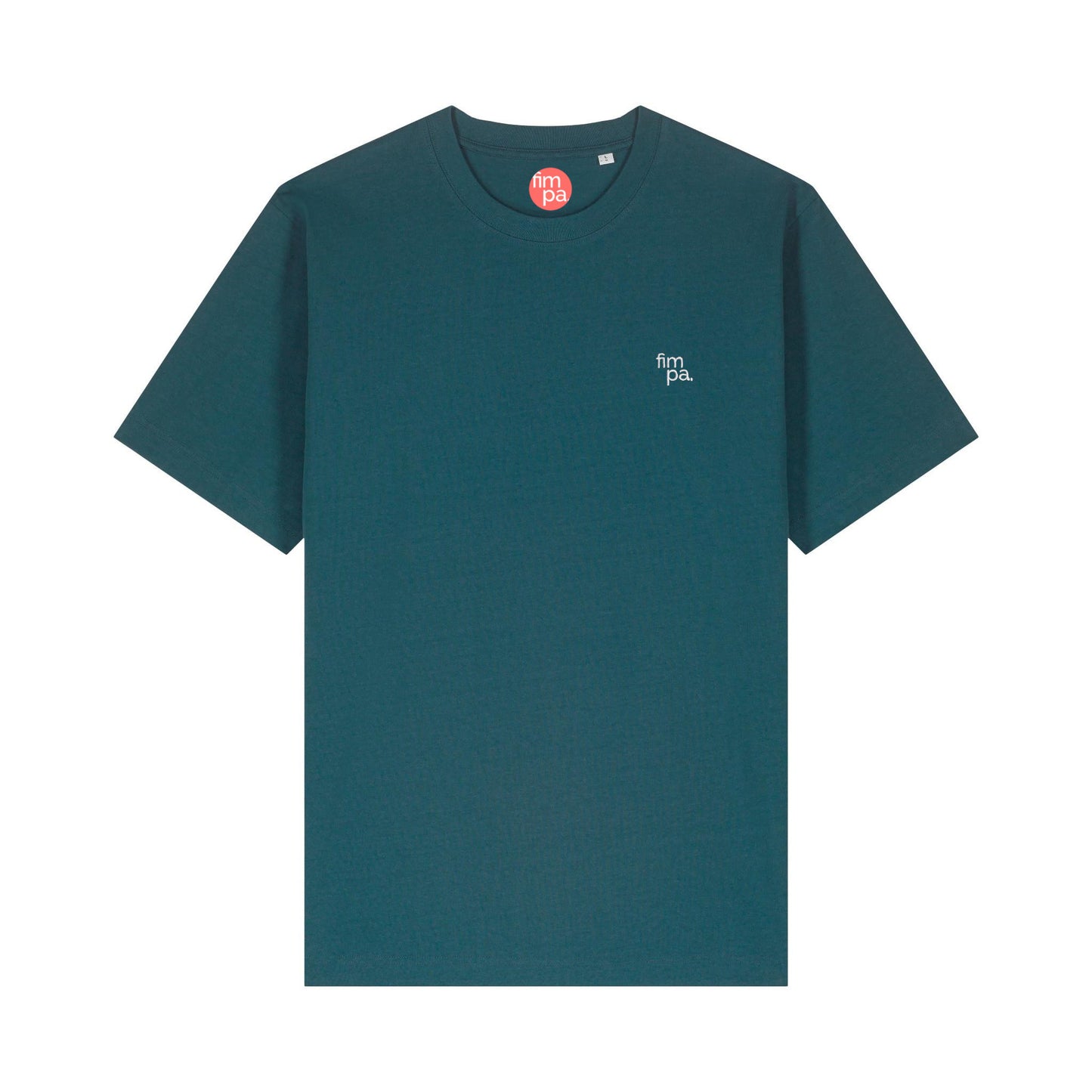 Heavyweight Relaxed Fit T-Shirt mit gesticktem fimpa-Logo