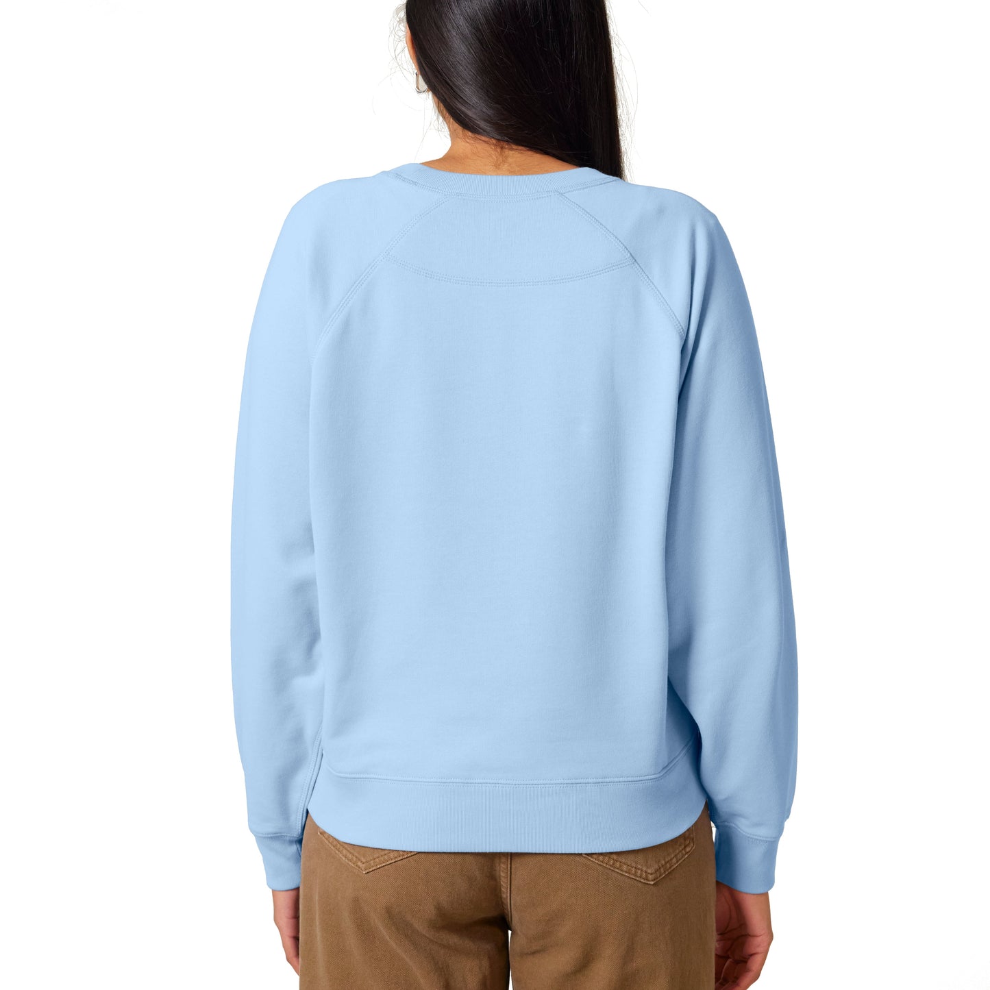Damen Oversized Fit Raglan-Sweatshirt Basic