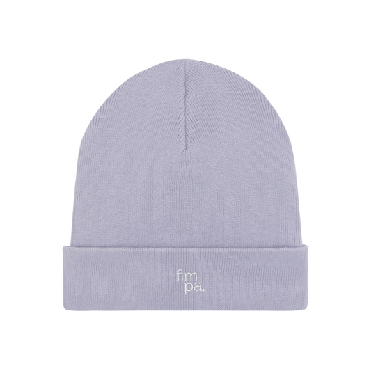Unisex Strick-Beanie mit gesticktem fimpa-Logo