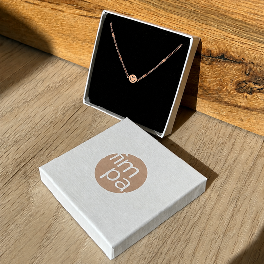 Happy Smile Armband 18k-Roségold-Vergoldung in nachhaltiger Box