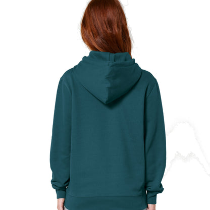 Regular Fit Hoodie mit gesticktem Bus-Motiv