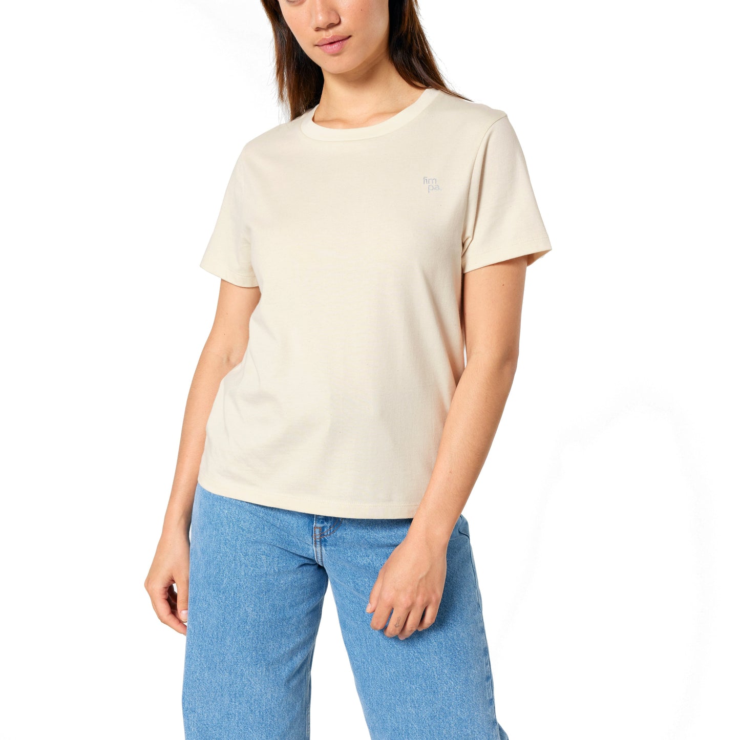 T-Shirt für Damen aus 100 % Bio-Baumwolle, vegan und fair.