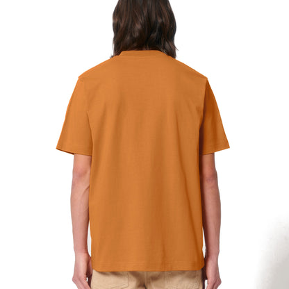 Heavyweight Relaxed Fit T-Shirt mit gesticktem Sonnen-Motiv