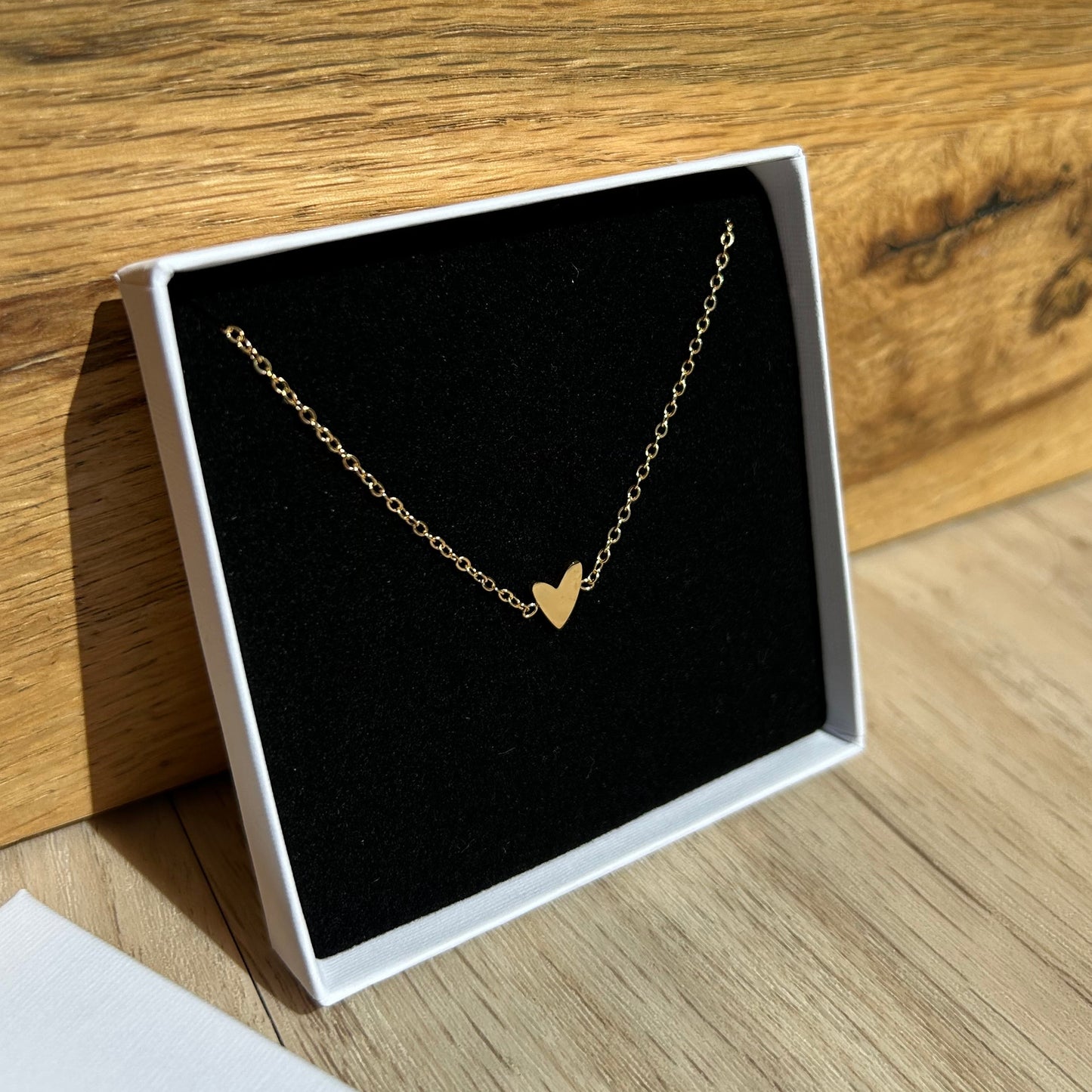 18k vergoldetes Herzarmband