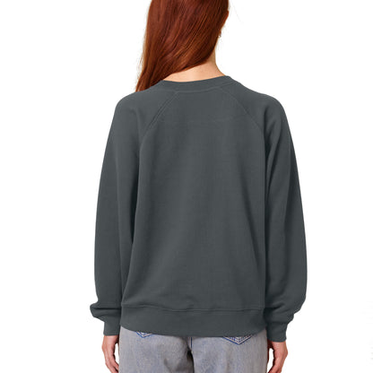 Damen Oversized Fit Raglan-Sweatshirt Basic