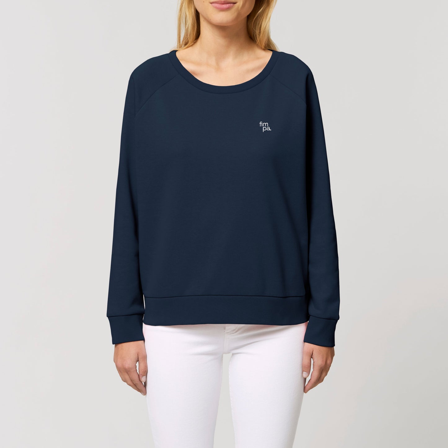 Damen Relaxed Fit Terry Sweatshirt fimpa-Stick