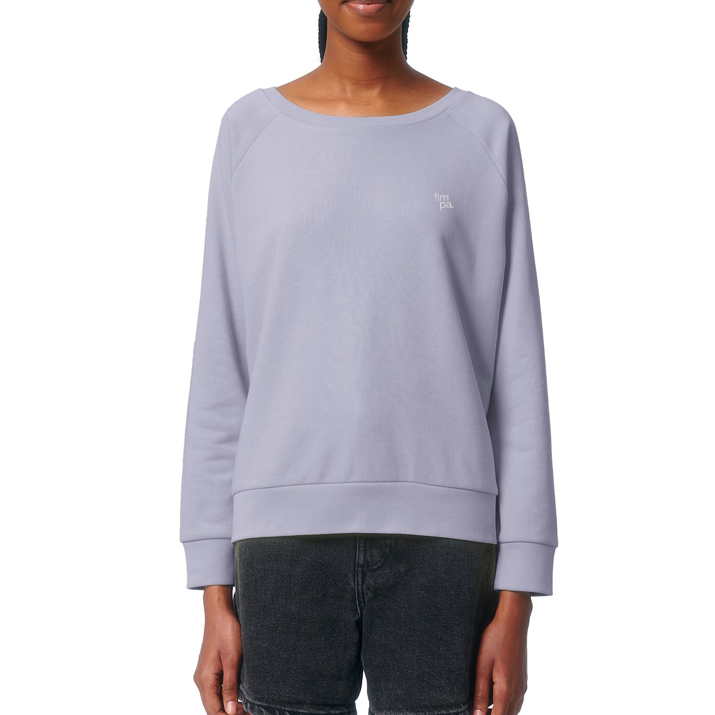 Damen Relaxed Fit Terry Sweatshirt fimpa-Stick