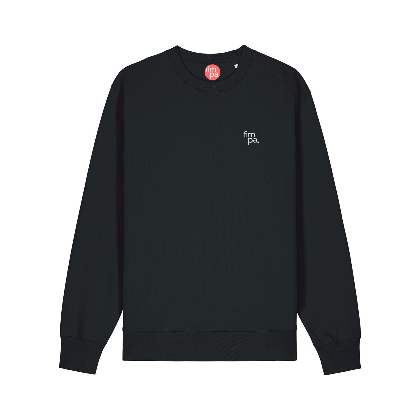 Regular Fit Sweatshirt mit gesticktem fimpa-Motiv