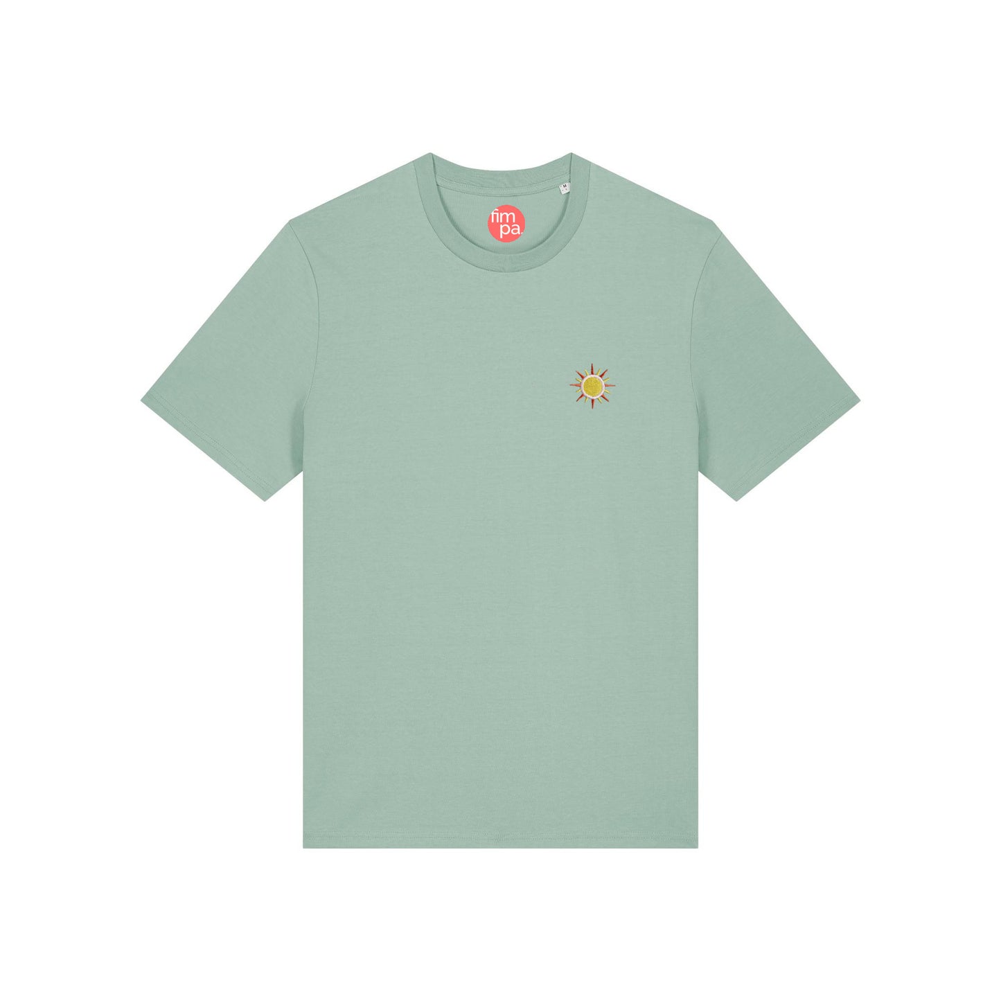 Regular Fit T-Shirt mit gesticktem Sonnen-Motiv