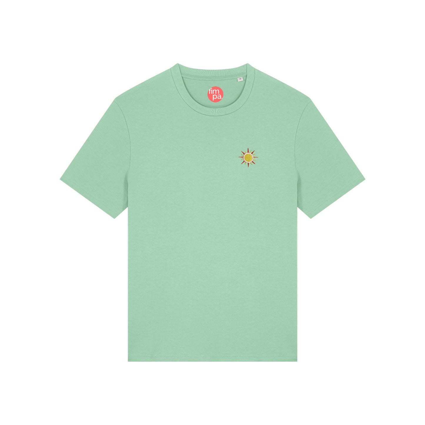 Regular Fit T-Shirt mit gesticktem Sonnen-Motiv