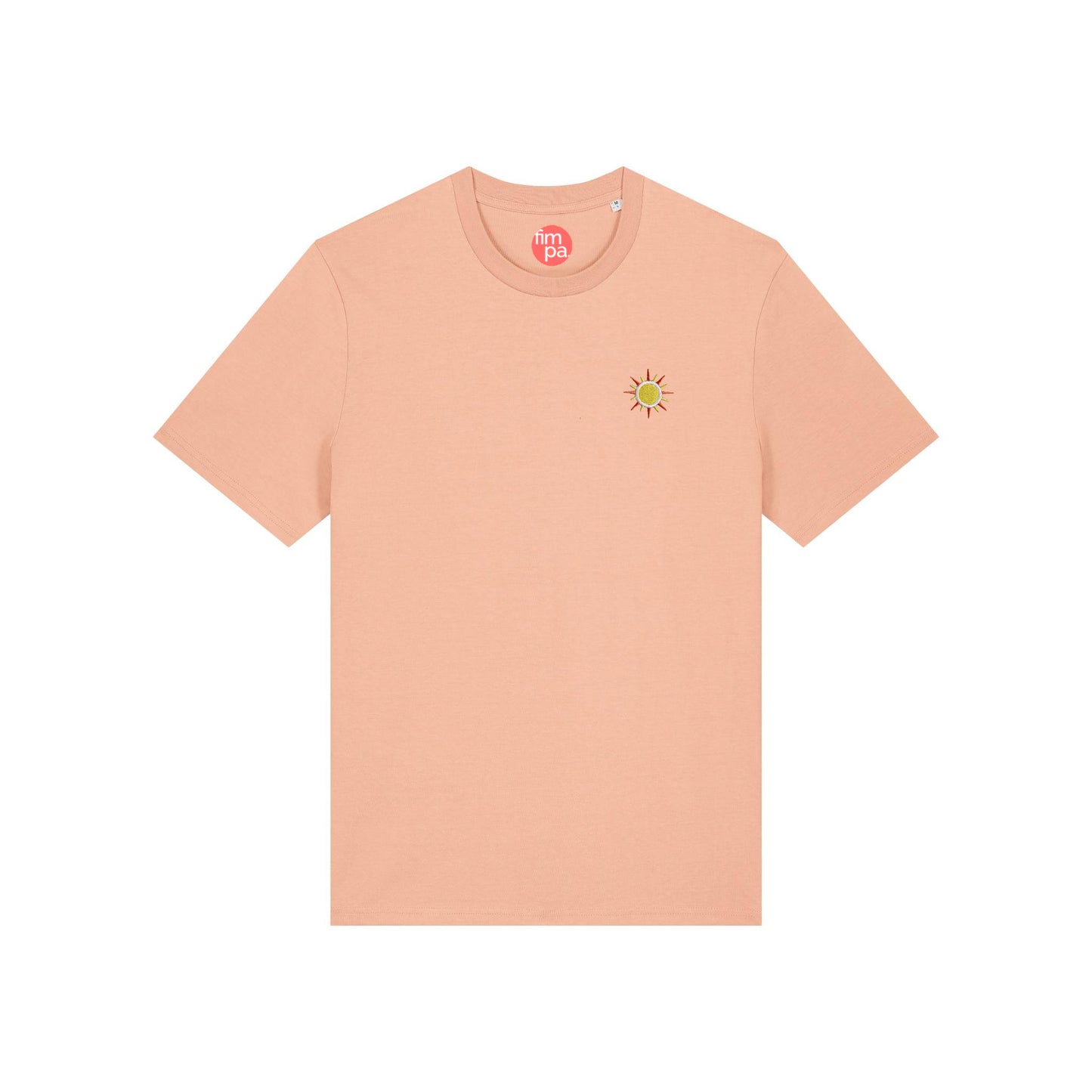 Regular Fit T-Shirt mit gesticktem Sonnen-Motiv