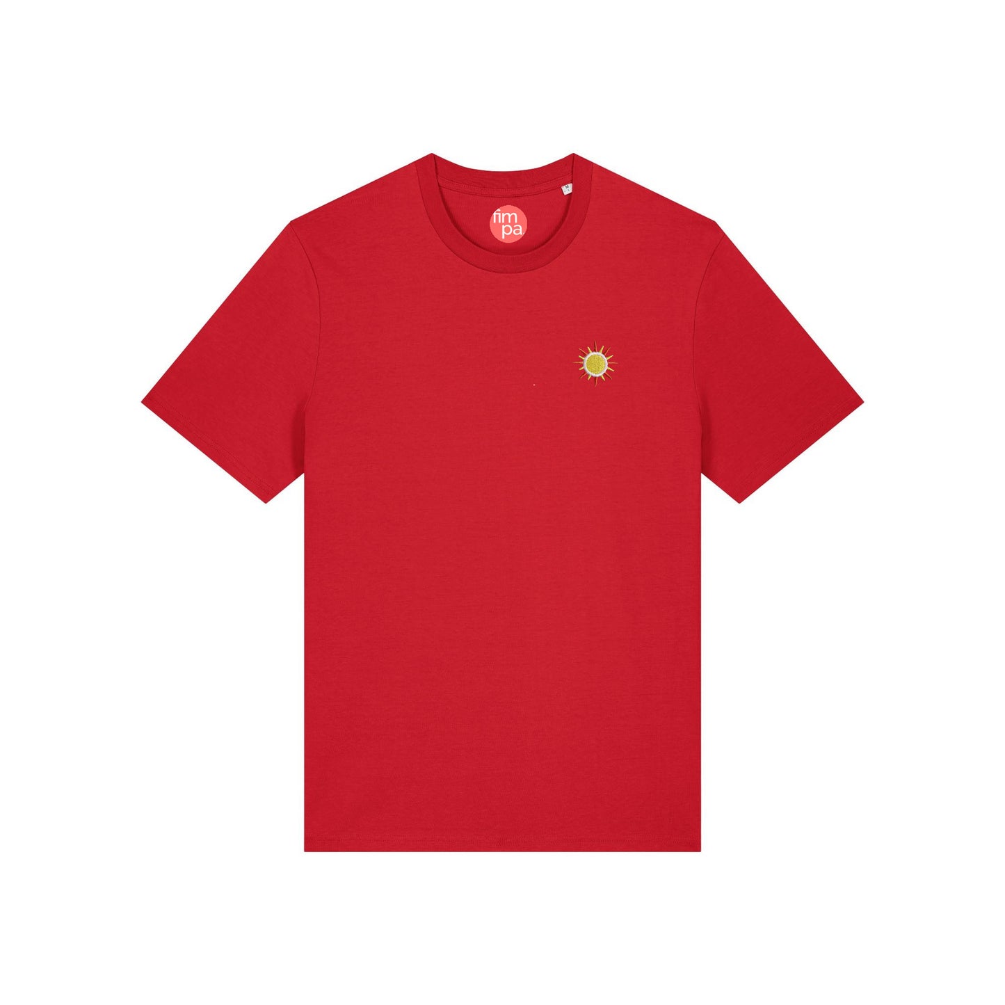 Regular Fit T-Shirt mit gesticktem Sonnen-Motiv
